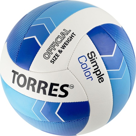 Купить Мяч волейбольный Torres Simple Color любительский р.5 в Кизеле 